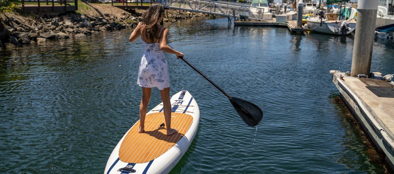 Paddleboarding from Your Dock