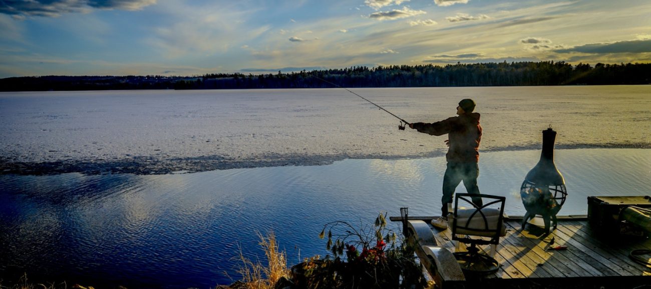 fishing-friendly waterfront